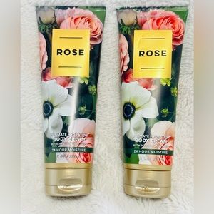 New Bath & Body Works Rose Collection Moisture Set